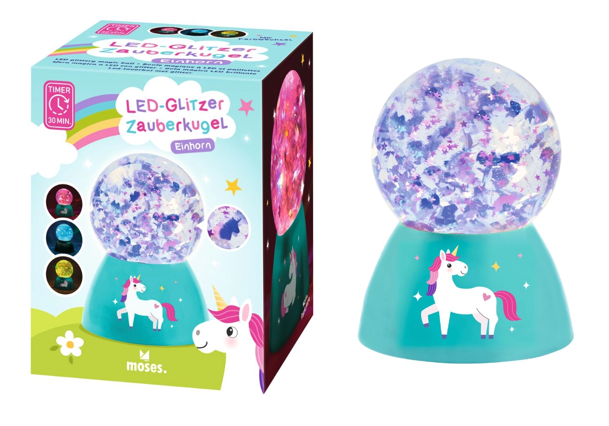 Unicorn magic lamp, designed for Moses Verlag